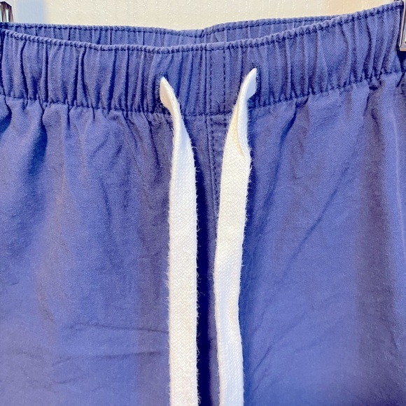 Roots drawstring shorts in a deep periwinkle blue, size XS - Picture 2 of 4